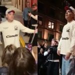 Robbie Williams sorprendió a los fans argentinos con un mini show acústico