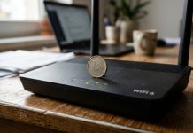 Truco viral de internet: la verdad sobre la moneda encima del router