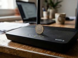 Truco viral de internet: la verdad sobre la moneda encima del router