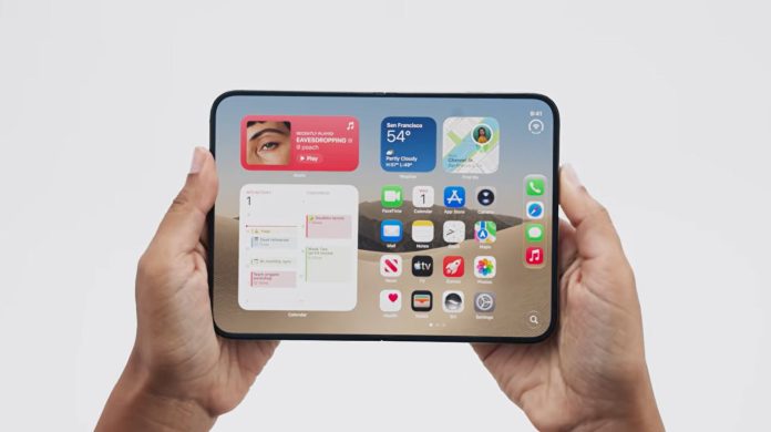Video: así es el nuevo iPhone plegable