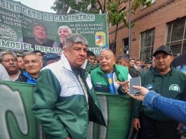 Camioneros presionó en la calle por las indemnizaciones de USD 200 millones, pero no se incluirán en los nuevos pliegos