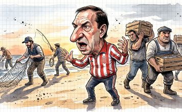 El día que Bilardo hizo un casting entre pescadores para encontrar al 9 de Estudiantes: “500.000 dólares para el que haga ocho goles”