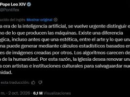 El Papa León XIV volvió a pedir límites para la inteligencia artificial