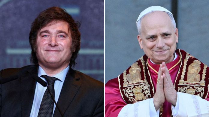 “El presidente Milei va a recibir al papa León XIV al pie del avión”, aseguró el secretario de Culto