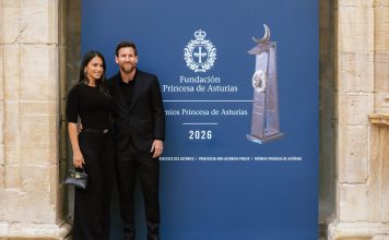 El sentido mensaje que Antonela Roccuzzo le dedicó a Lionel Messi tras ser distinguido con el Premio Princesa de Asturias: “Es un reconocimiento a tus valores”
