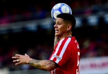 Estudiantes de La Plata anunció que Marcos Rojo fue habilitado y podrá jugar la revancha de la semifinal de Copa Libertadores ante Flamengo