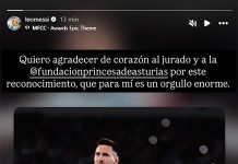Kily González confirmó que Lionel Messi viajará a Europa para recibir un premio después del próximo partido del Inter Miami