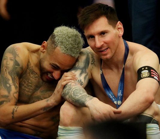 Neymar le dedicó un sentido posteo a Lionel Messi el día de su despedida de la selección argentina
