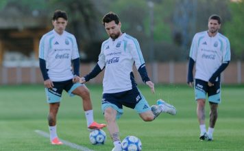 Se despide Messi de la selección argentina: de la última práctica al “súper” equipo que planea Scaloni ante Benín